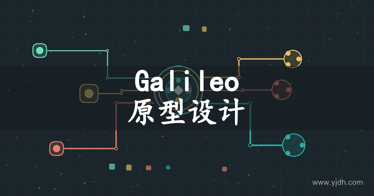 Galileo AI 原型设计主题图,展示界面设计与原型构思用途